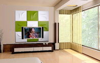 PU 3D에게 침실/호텔/KTV를 위한 장식적인 벽면을 모양 짓